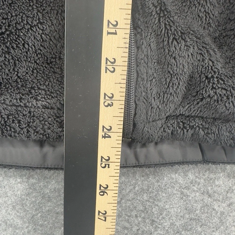 The North Face Osito Jacket Womens Medium Black Oso Soft Fleece Full Zipper Logo - Picture 8 of 13